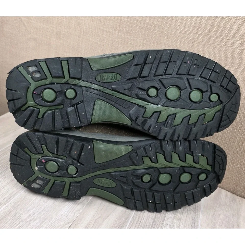 Duluth Trading Co. JackPine Brown Green Walking Hiking Boots Men's Size 13M
